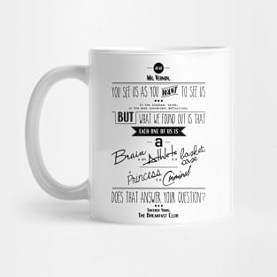 Quoted Breakfast Club Mug